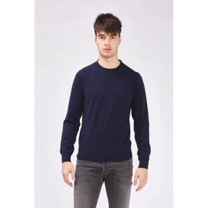 Пуловер Trussardi Jeans, размер 48, голубой