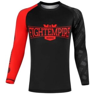 Рашгард Fight Empire, размер М, красный, черный