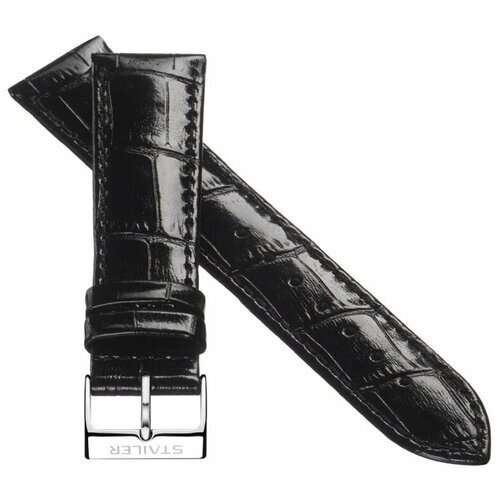 Ремешок Stailer, размер 22мм, черный