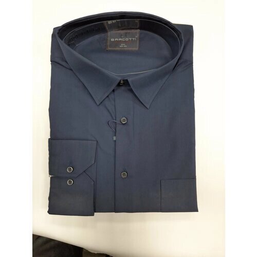 Рубашка BARCOTTI, размер 6XL (68), синий