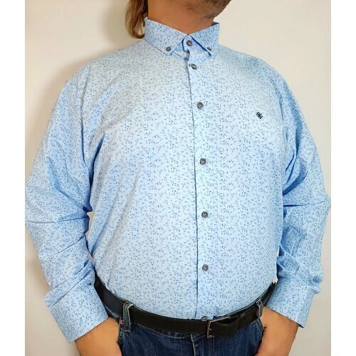 Рубашка Castelli, размер 4XL, голубой