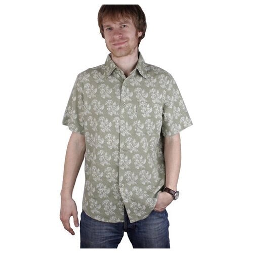 Рубашка Maestro, размер 48/M, зеленый