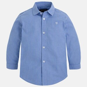 Рубашка Mayoral, размер 98 (3 года), голубой