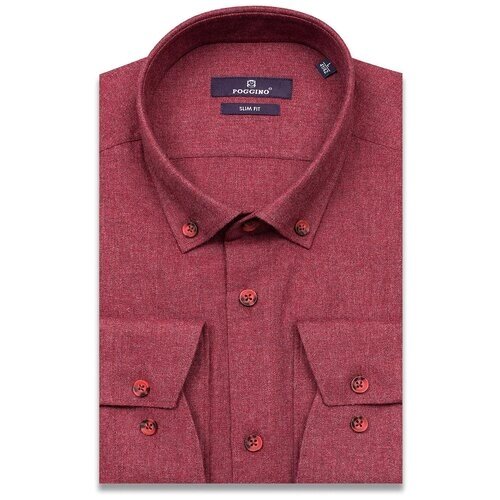 Рубашка POGGINO, размер (52) XL, красный