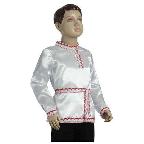 Русская народная рубаха Страна Карнавалия для мальчика, размер 58, рост 98-104 см