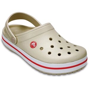 Сабо Crocs Crocband Clog, размер US9, бежевый