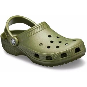 Сабо Crocs, размер M13 US, зеленый