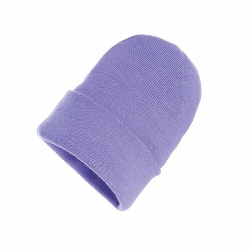 Шапка бини XD COLLECTION, размер OneSize, фиолетовый