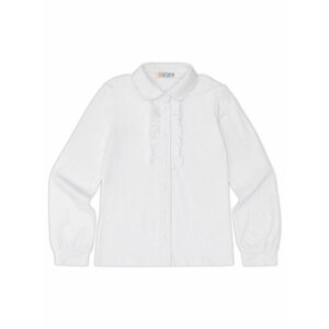Школьная блуза Me & We, размер 140, белый
