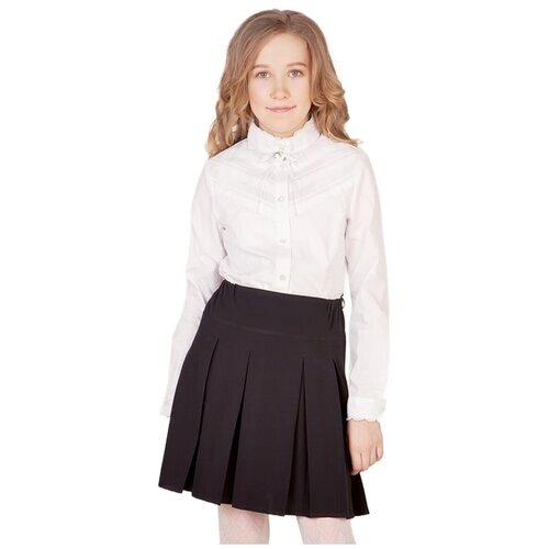 Школьная юбка Инфанта, мини, размер 146-76, черный