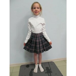 Школьная юбка Классики, размер 36, мультиколор