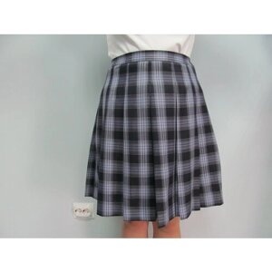 Школьная юбка Классики, размер 48, мультиколор