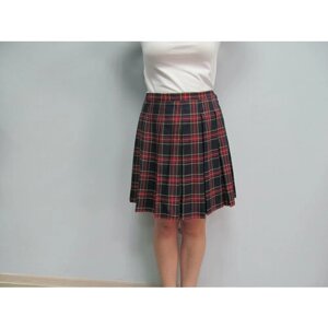 Школьная юбка Классики, размер 50, мультиколор