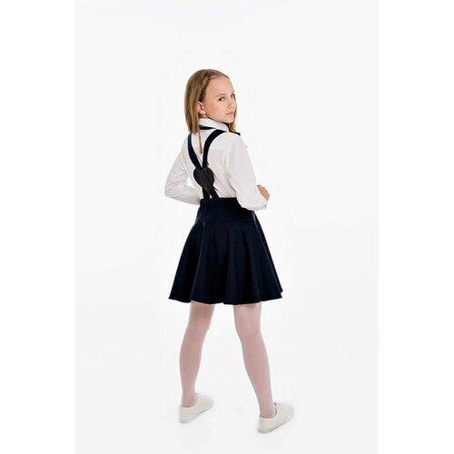 Школьная юбка Leya. me, размер 128, синий