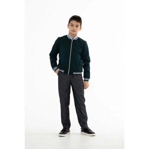 Школьные брюки Инфанта, размер 182/100, серый