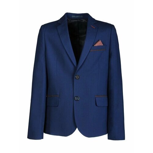 Школьный пиджак Тилли Стилли, размер 122-56-57, синий