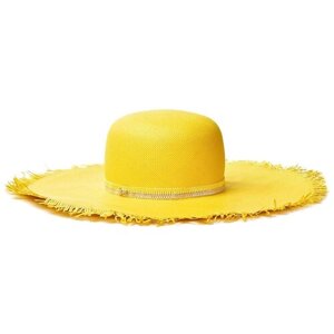 Шляпа PATRIZIA PEPE летняя, размер M, желтый
