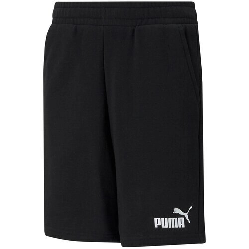 Шорты PUMA Ess Sweat Shorts, размер 128, черный
