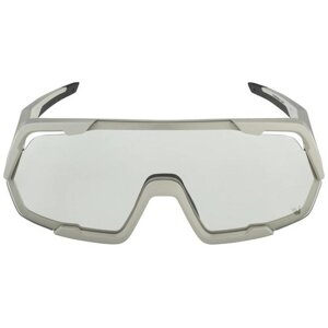 Солнцезащитные очки ALPINA, квадратные, оправа: пластик, спортивные, фотохромные, с защитой от УФ, серый
