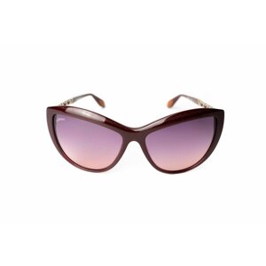 Солнцезащитные очки Baldinini, кошачий глаз, градиентные, с защитой от УФ, для женщин, мультиколор
