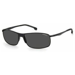 Солнцезащитные очки CARRERA, прямоугольные, оправа: металл, для мужчин, черный