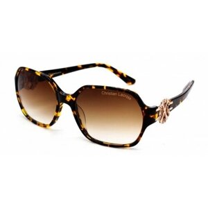 Солнцезащитные очки Christian Lacroix, оправа: пластик, градиентные, для женщин