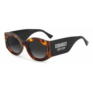 Солнцезащитные очки DSQUARED2 D2 0071/S 581 9O, черный