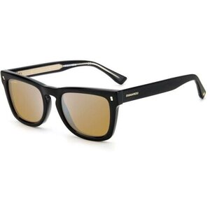 Солнцезащитные очки DSQUARED2, золотой, черный