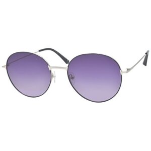 Солнцезащитные очки Elfspirit, овальные, оправа: металл, градиентные, для женщин, серый
