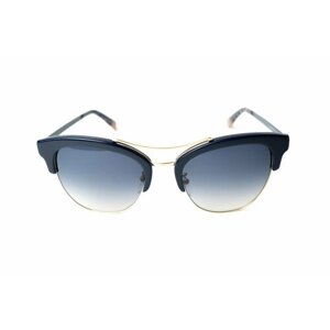 Солнцезащитные очки FURLA, клабмастеры, градиентные, с защитой от УФ, для женщин, синий