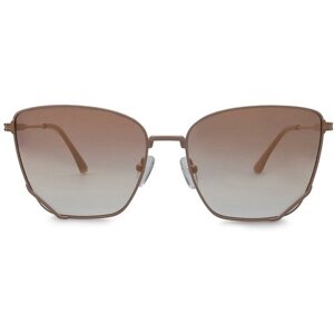 Солнцезащитные очки Furlux, стрекоза, оправа: металл, поляризационные, для женщин, розовый