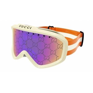Солнцезащитные очки GUCCI GG1210S 002, прямоугольные, оправа: пластик, черный
