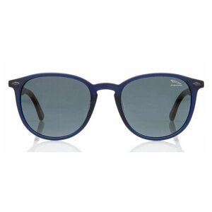 Солнцезащитные очки Jaguar, круглые, поляризационные, синий