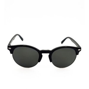 Солнцезащитные очки , кошачий глаз, со 100% защитой от УФ-лучей, для девочек, черный
