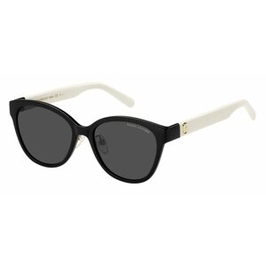 Солнцезащитные очки MARC JACOBS MARC 648/G/S 80S IR, кошачий глаз, с защитой от УФ, для женщин, белый