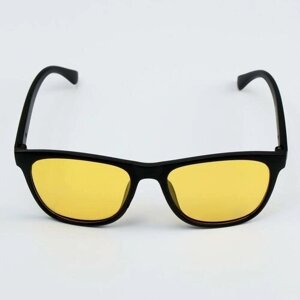 Солнцезащитные очки Мастер К., оправа: пластик, поляризационные, для мужчин, черный