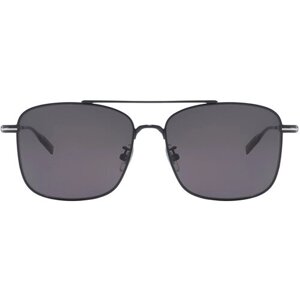 Солнцезащитные очки Montblanc 0236SK 001, черный, серый