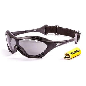 Солнцезащитные очки OCEAN, монолинза, ударопрочные, спортивные, поляризационные, с защитой от УФ, устойчивые к появлению царапин, черный