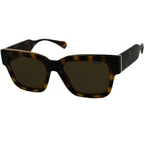 Солнцезащитные очки Polaroid, коричневый