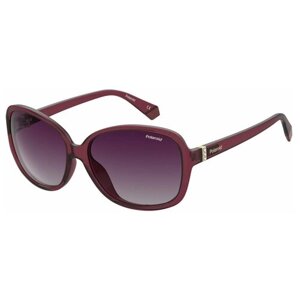 Солнцезащитные очки Polaroid, невидимка, для женщин, фиолетовый