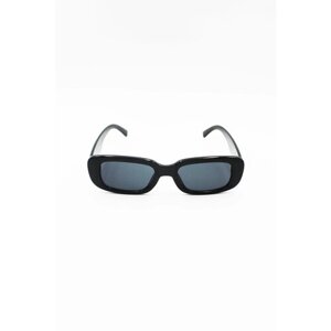 Солнцезащитные очки , прямоугольные, спортивные, поляризационные, для женщин, черный