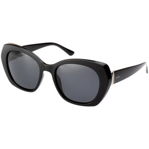 Солнцезащитные очки StyleMark, бабочка, градиентные, поляризационные, с защитой от УФ, устойчивые к появлению царапин, для женщин, черный