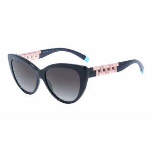 Солнцезащитные очки Tiffany, бесцветный, черный