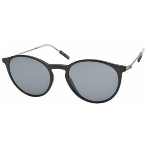 Солнцезащитные очки TOMMY HILFIGER, панто, оправа: пластик, с защитой от УФ, для женщин, черный
