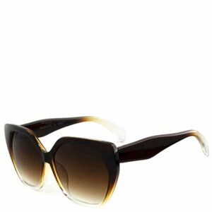 Солнцезащитные очки Tropical, клабмастеры, для женщин, коричневый