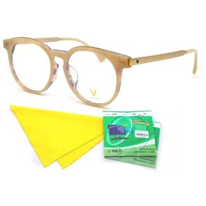 Солнцезащитные очки V eyewear, с защитой от УФ, бежевый