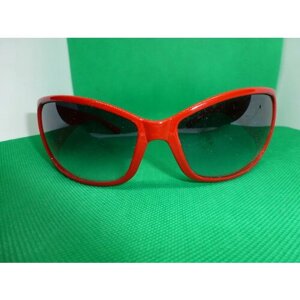 Солнцезащитные очки ярко-красное настроение 1500626, коричневый, красный