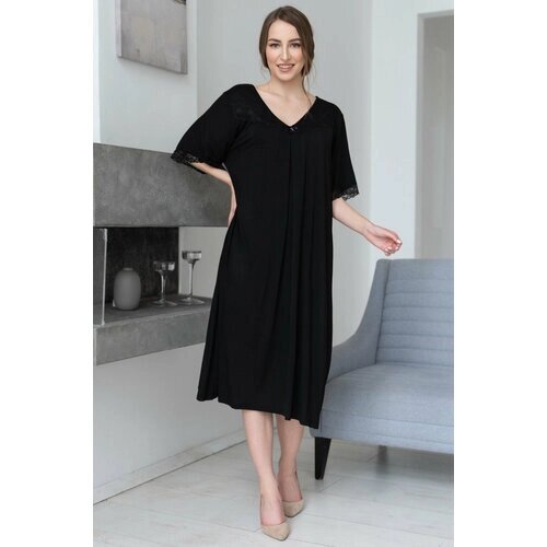 Сорочка MIA-AMORE, размер 56, черный