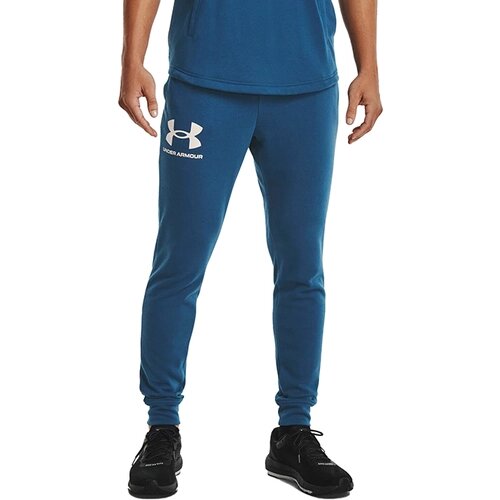 Спортивные штаны Under Armour UA Rival Terry Jogger Blue (XXL)
