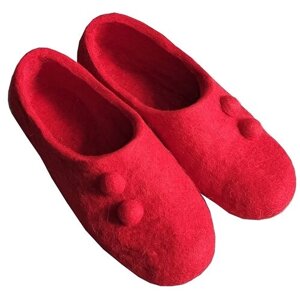 Тапочки ЭХМа, размер 42, красный